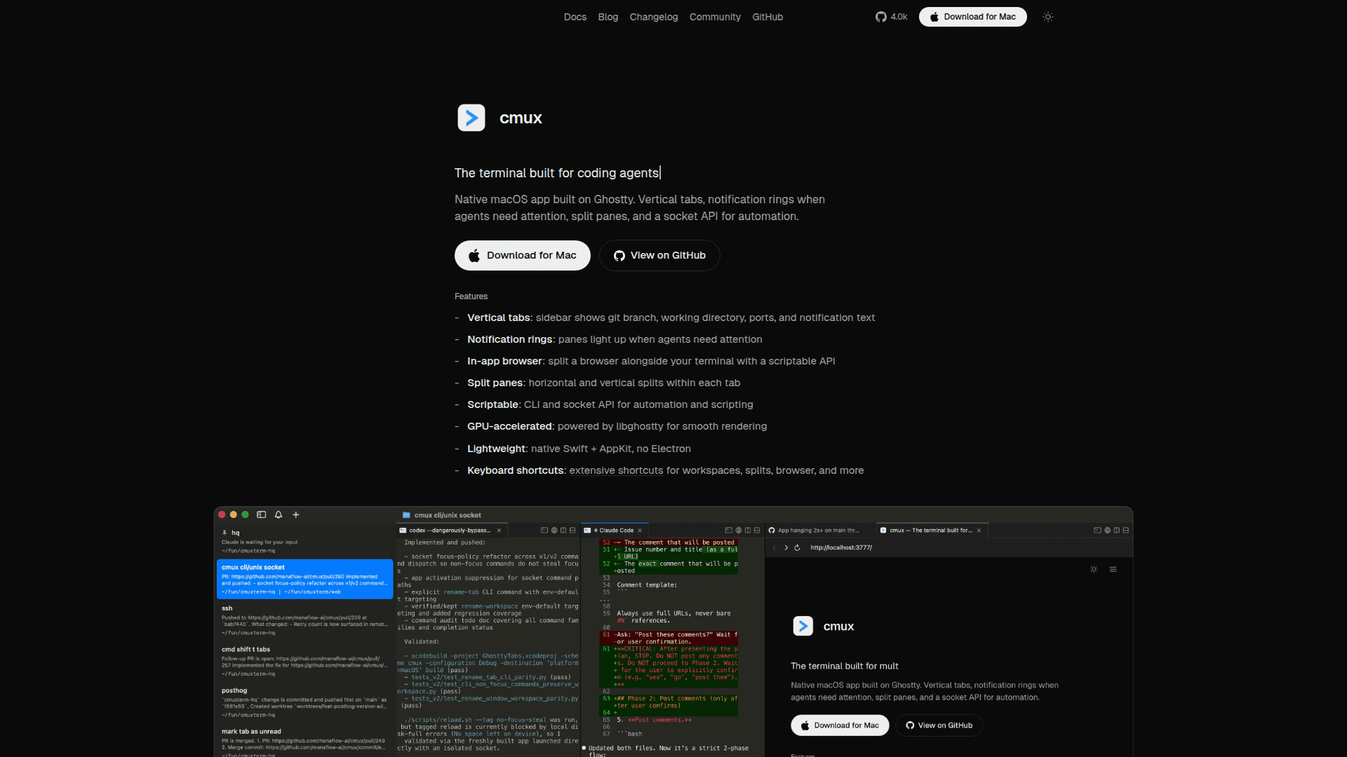 cmux screenshot
