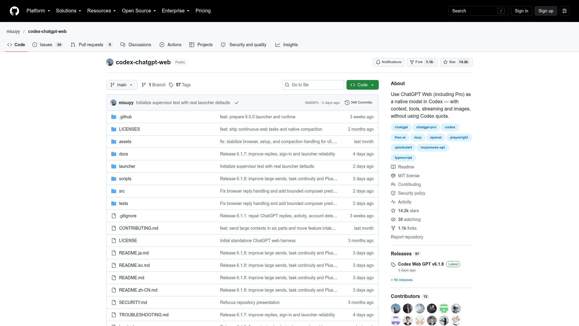 Codex ChatGPT Web - 1