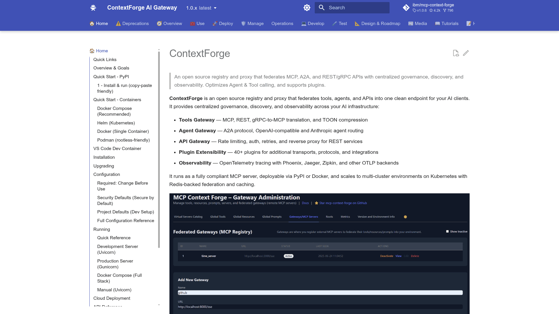 ContextForge AI Gateway - 1