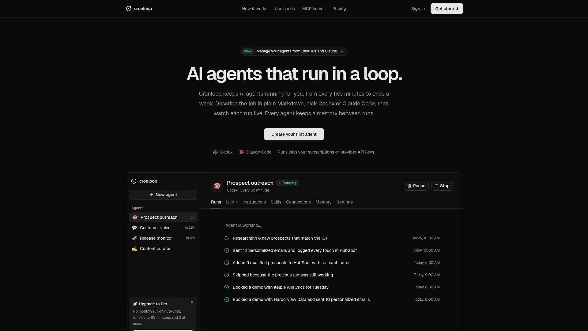 Cronloop - 1