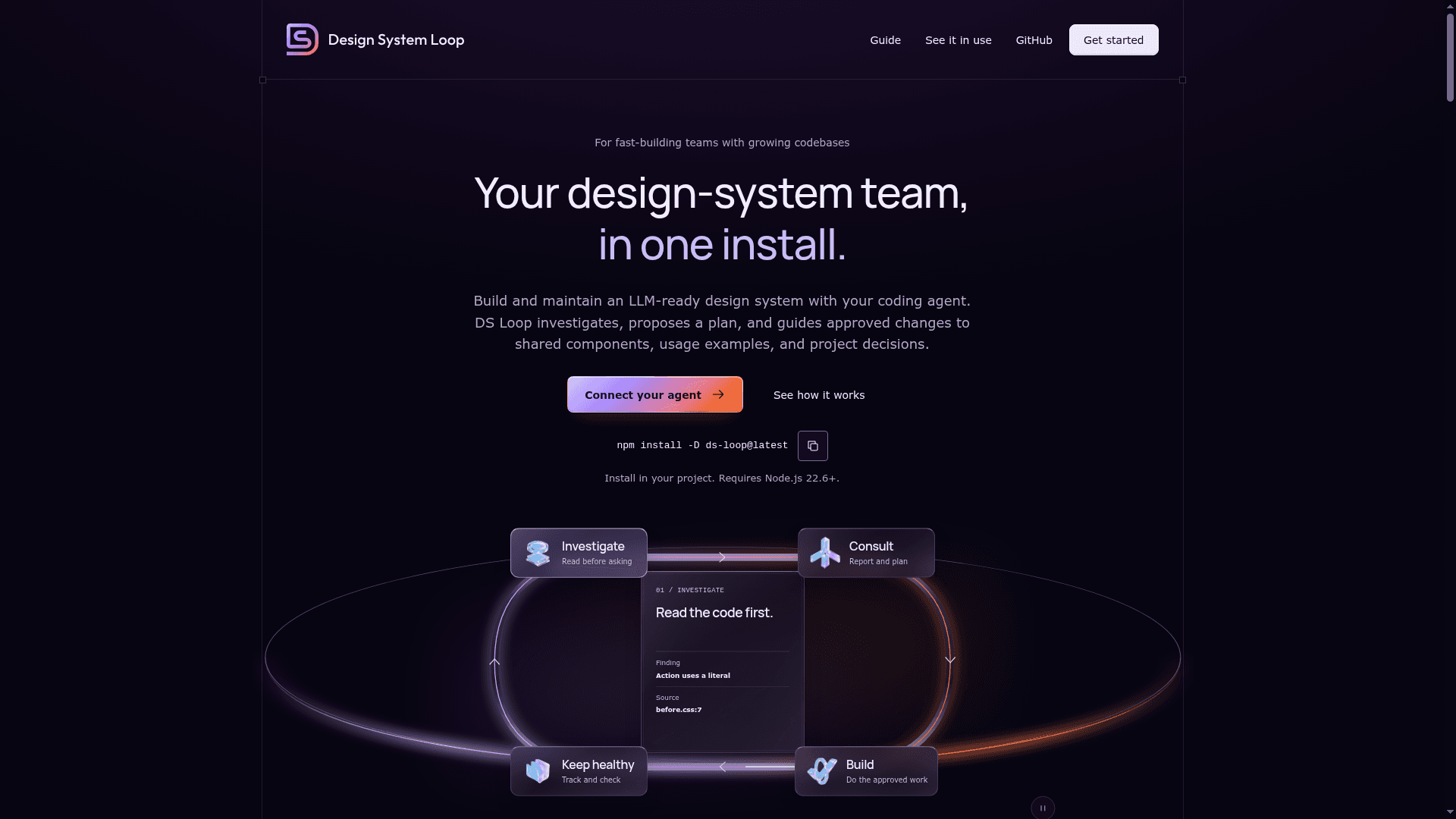 Design System Loop - 1