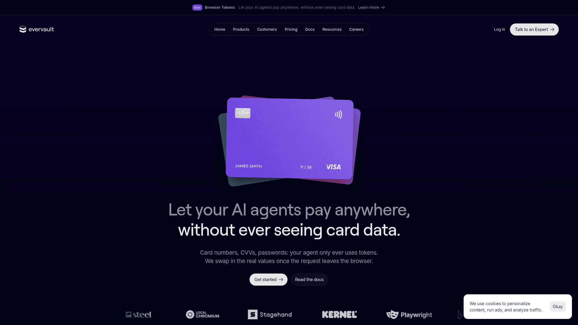 Evervault Browser Tokens - 1