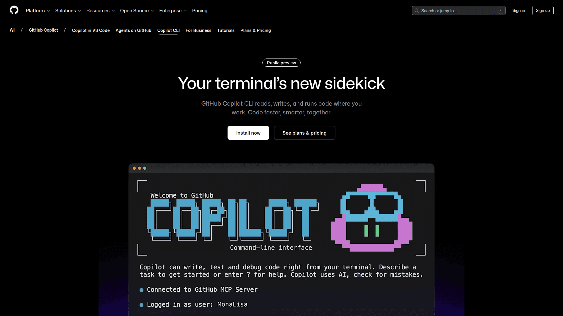 GitHub Copilot CLI