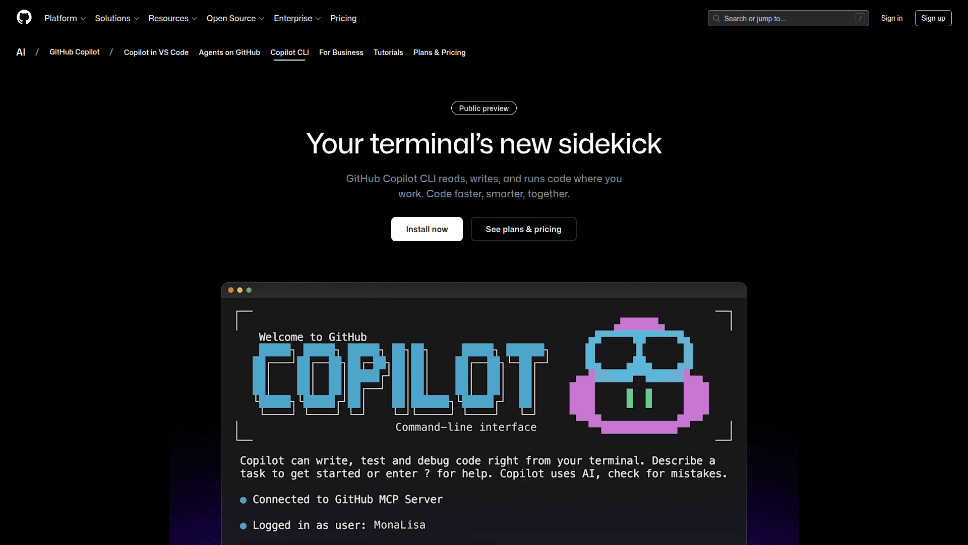 GitHub Copilot CLI