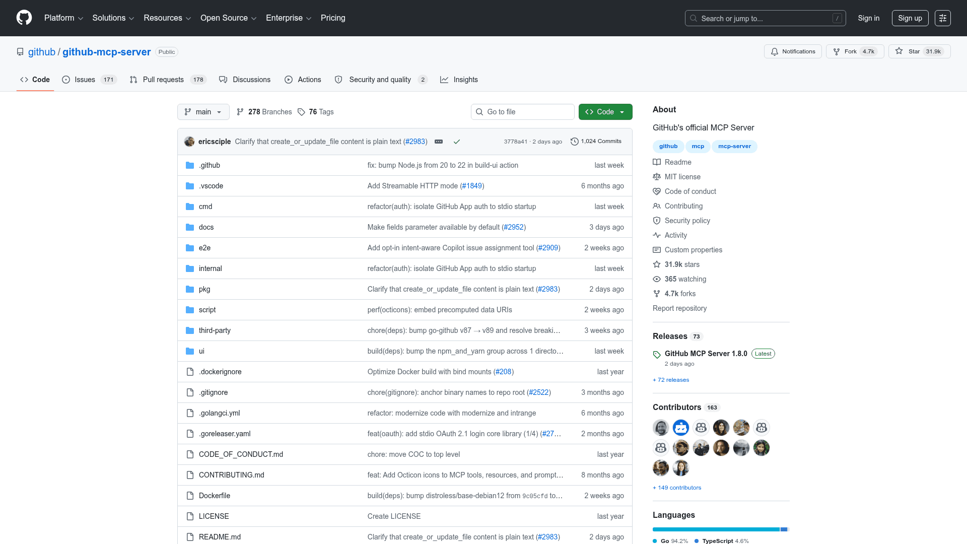 GitHub MCP Server - 1