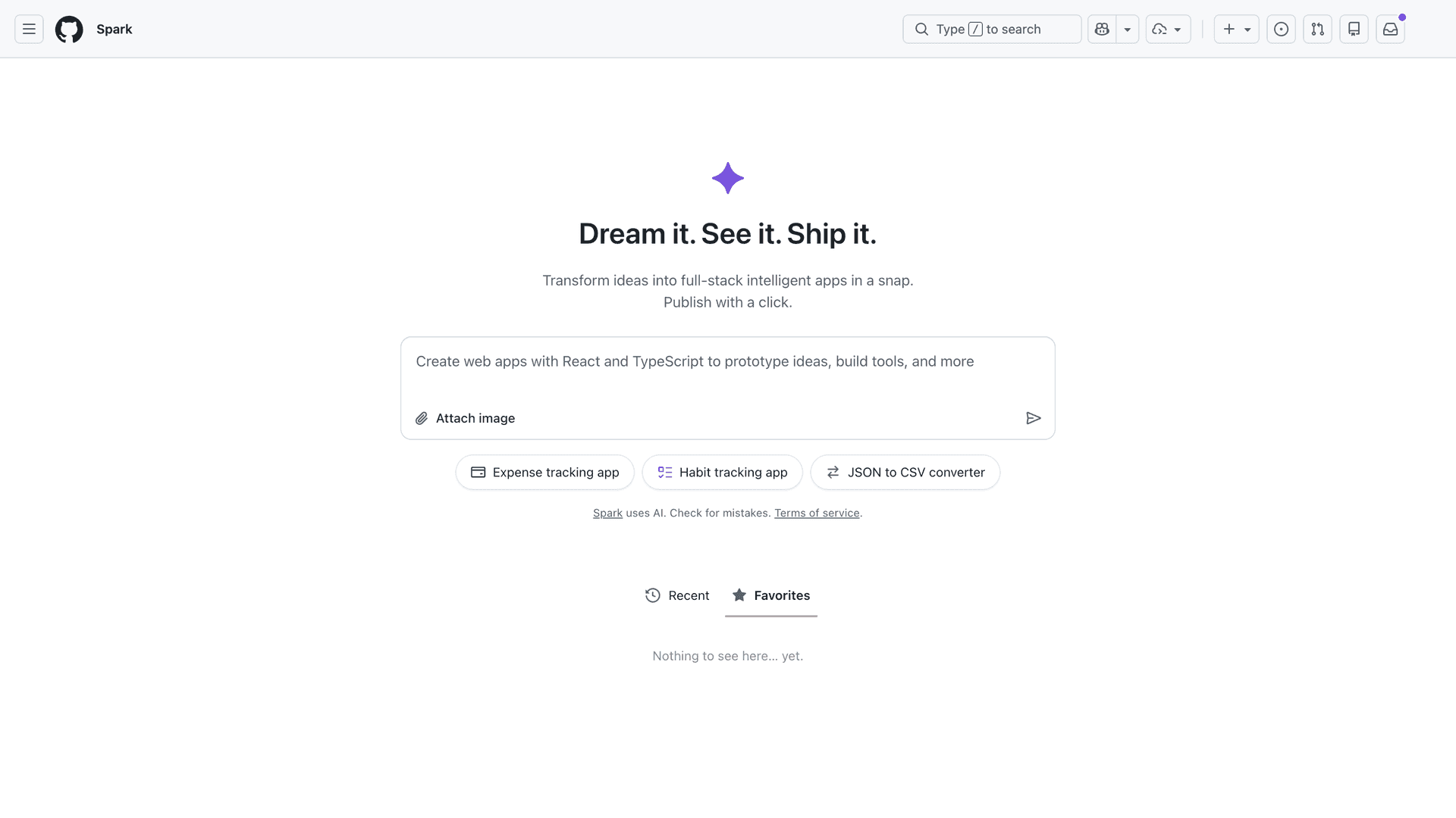 GitHub Spark