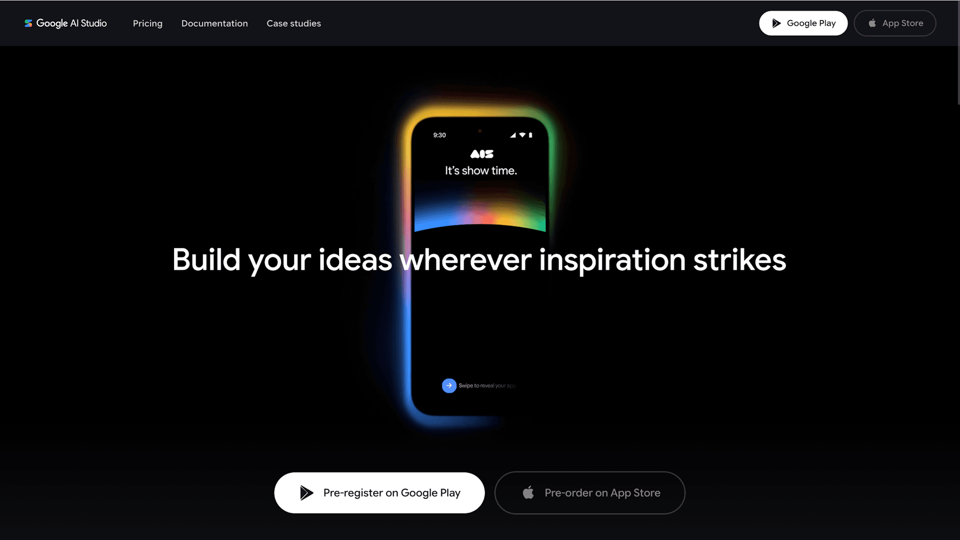 Google AI Studio Mobile - 1