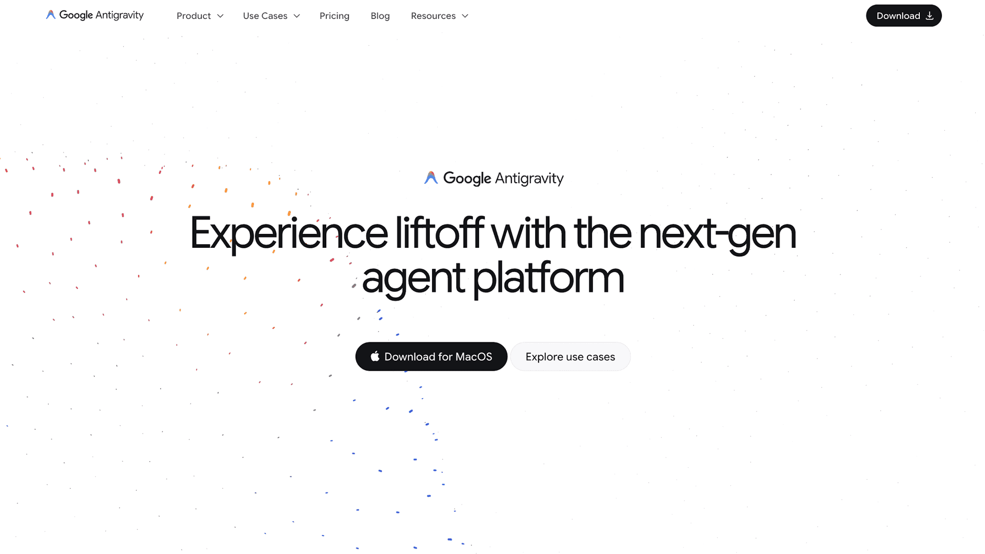 Google Antigravity screenshot