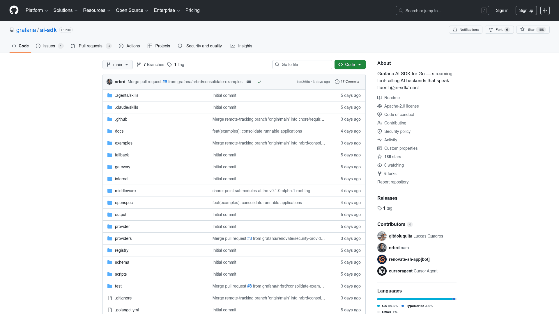 Grafana AI SDK - 1