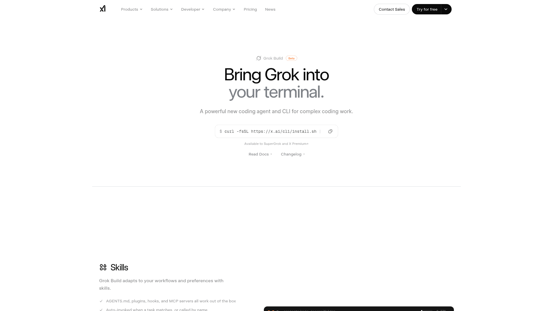 Grok Build - 1