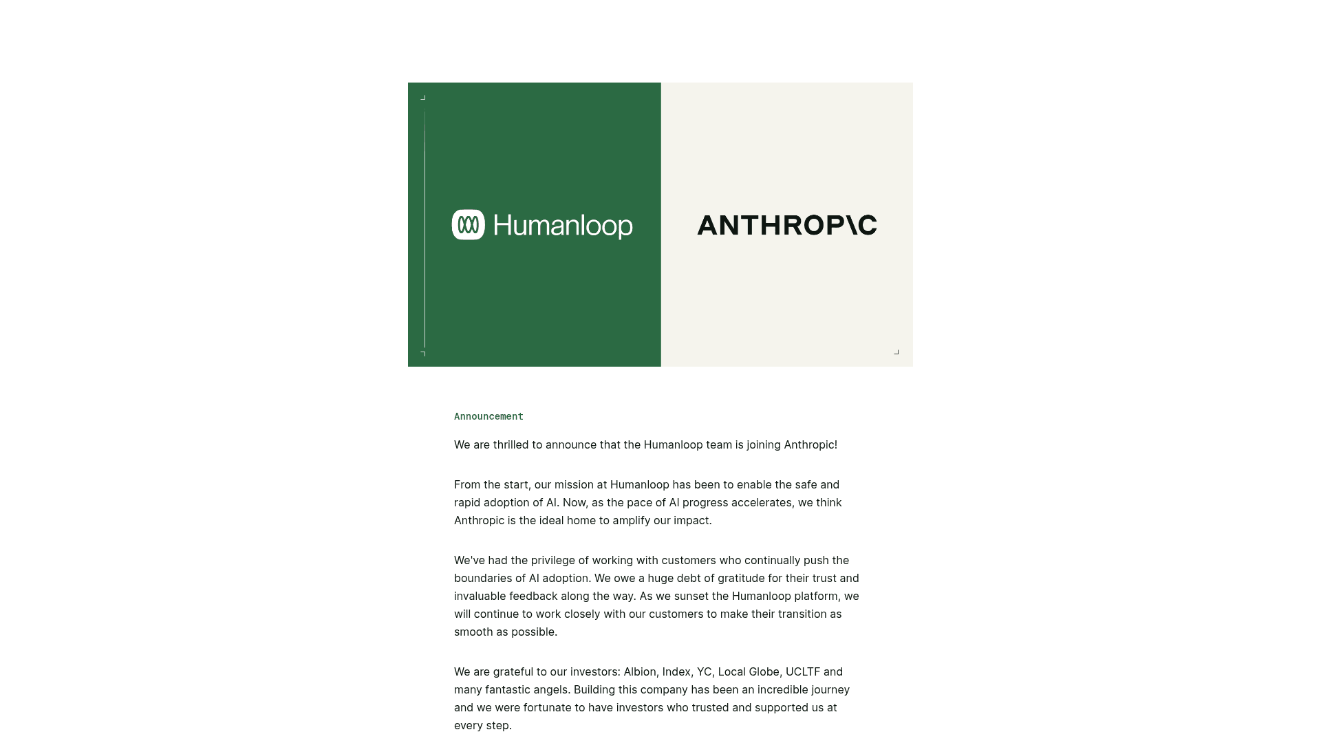 Humanloop - 1