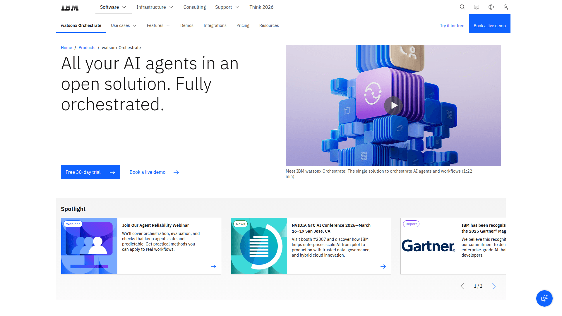 IBM watsonx Orchestrate - 1