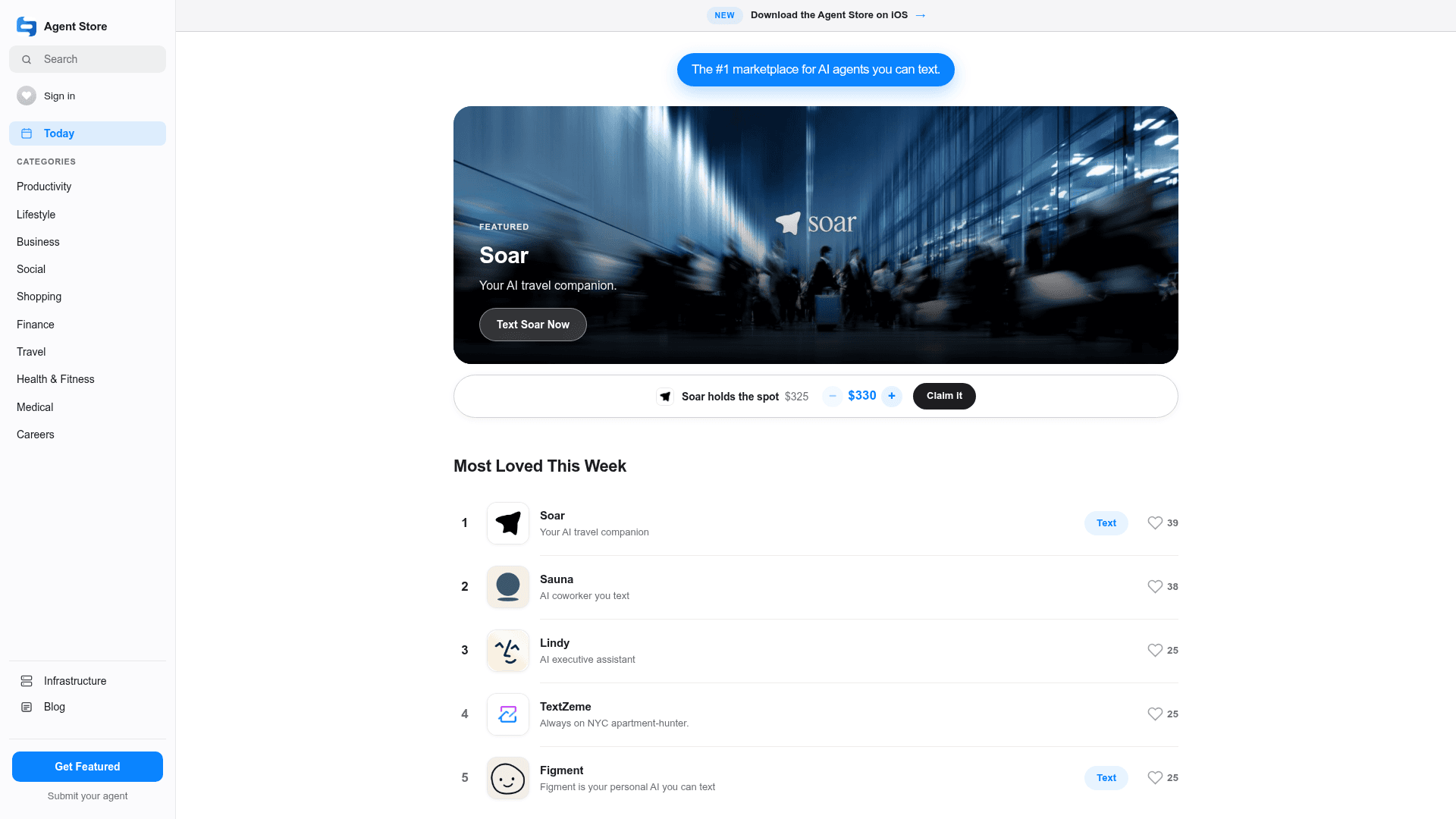 Agent Store (iMessage.store) - 1