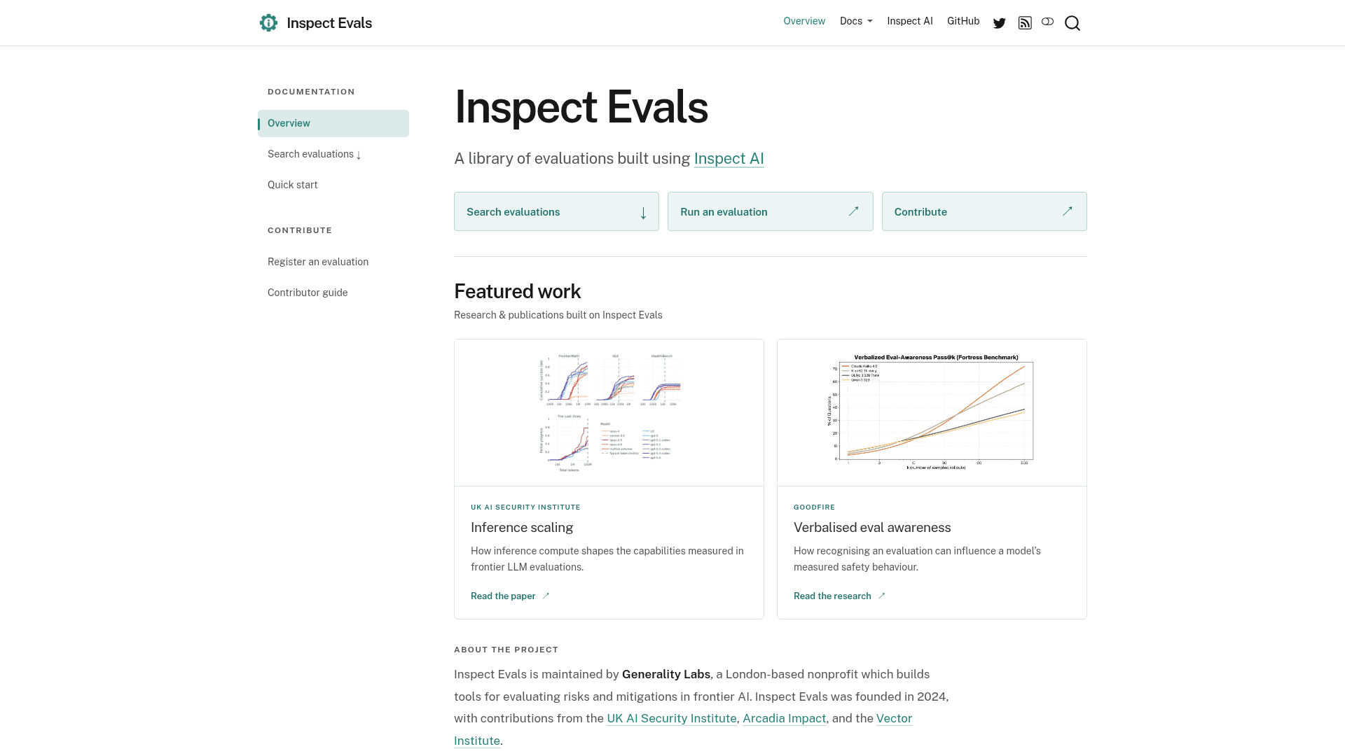 Inspect Evals - 1