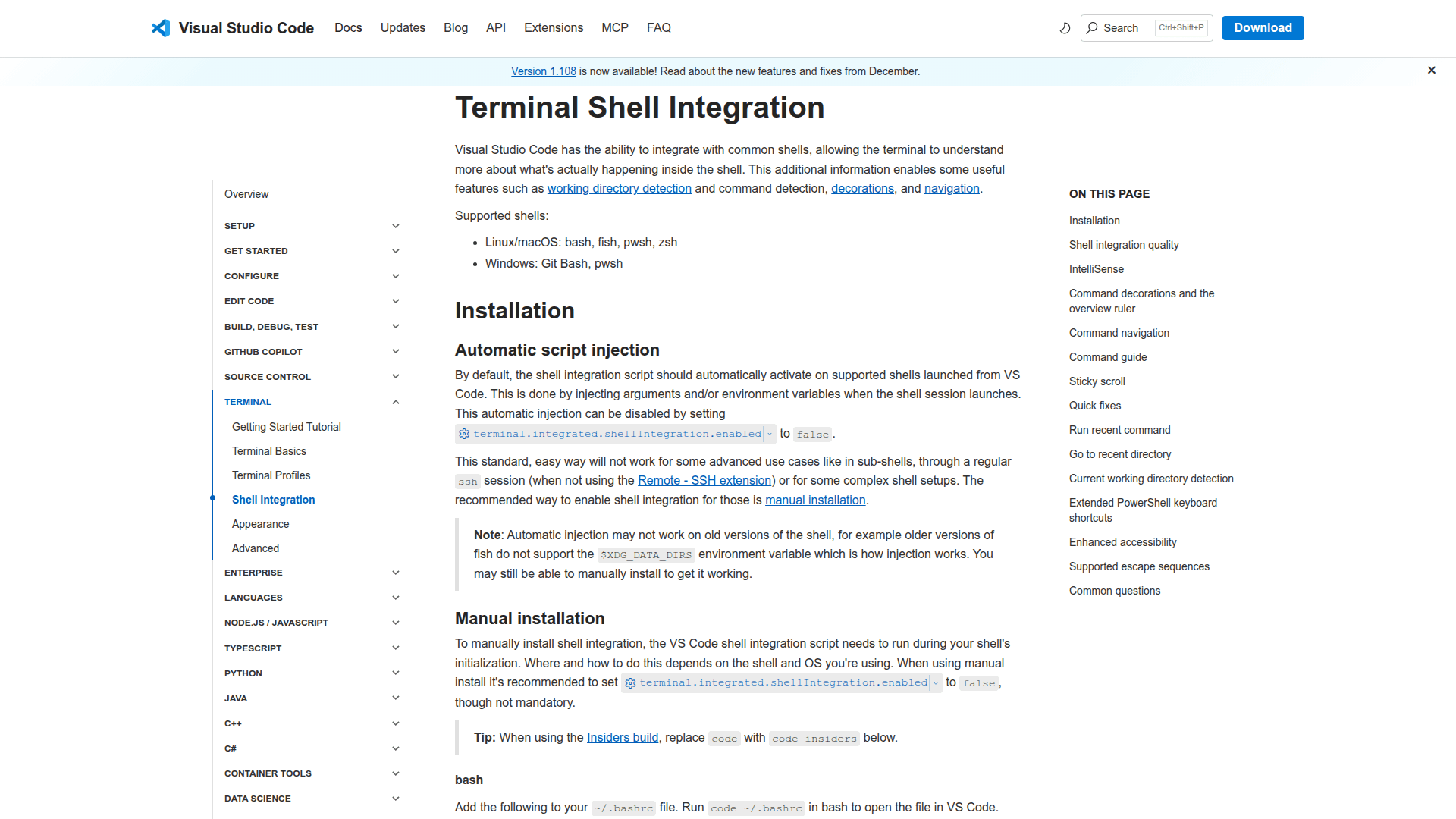 IntelliSense for PowerShell (Experimental)