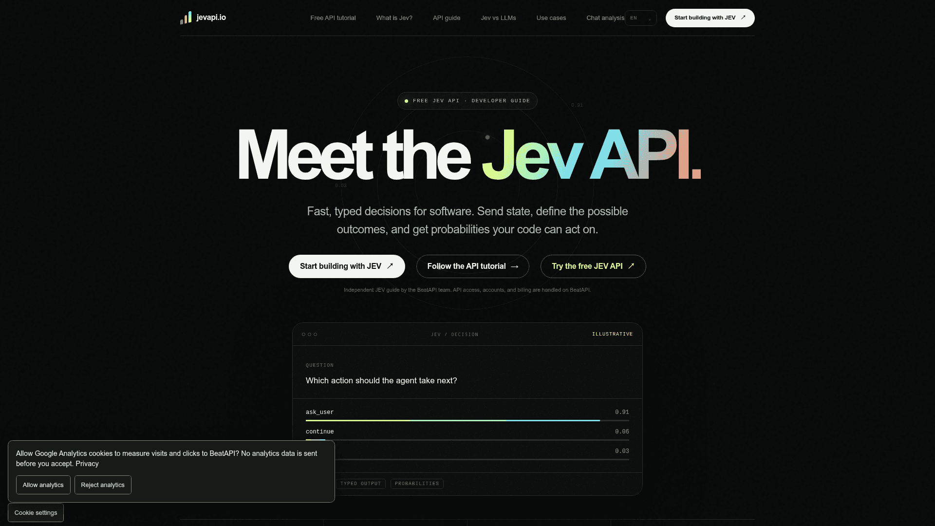 JEV API — Developer Guide - 1