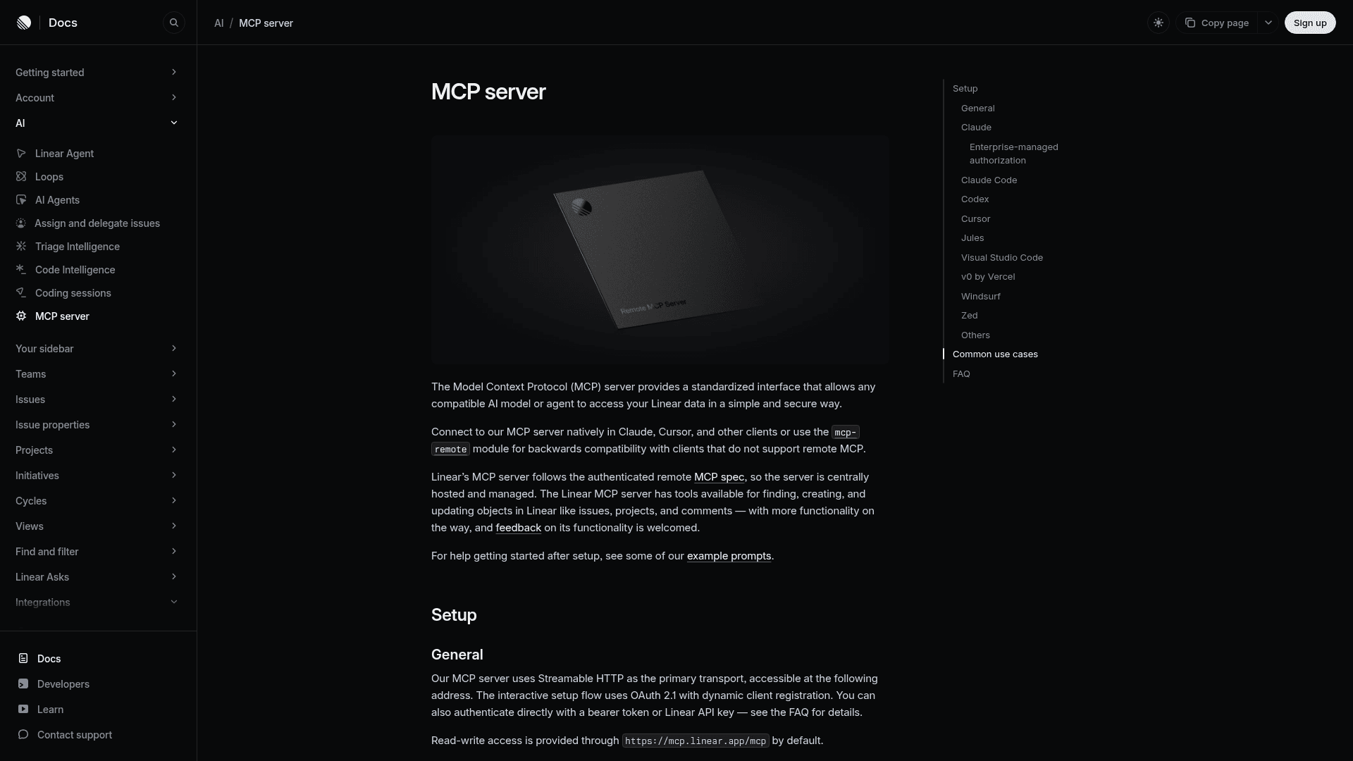 Linear MCP Server - 1