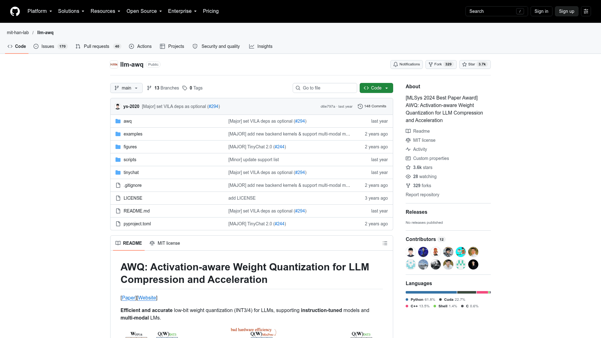 AWQ (llm-awq) - 1