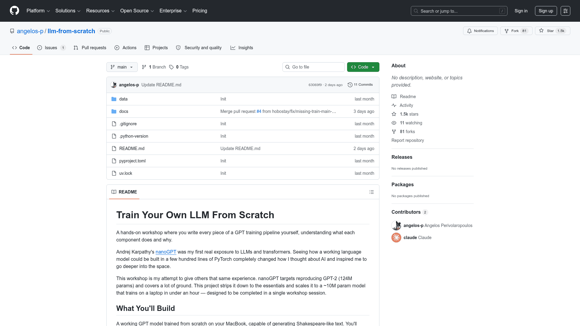 LLM From Scratch - 1