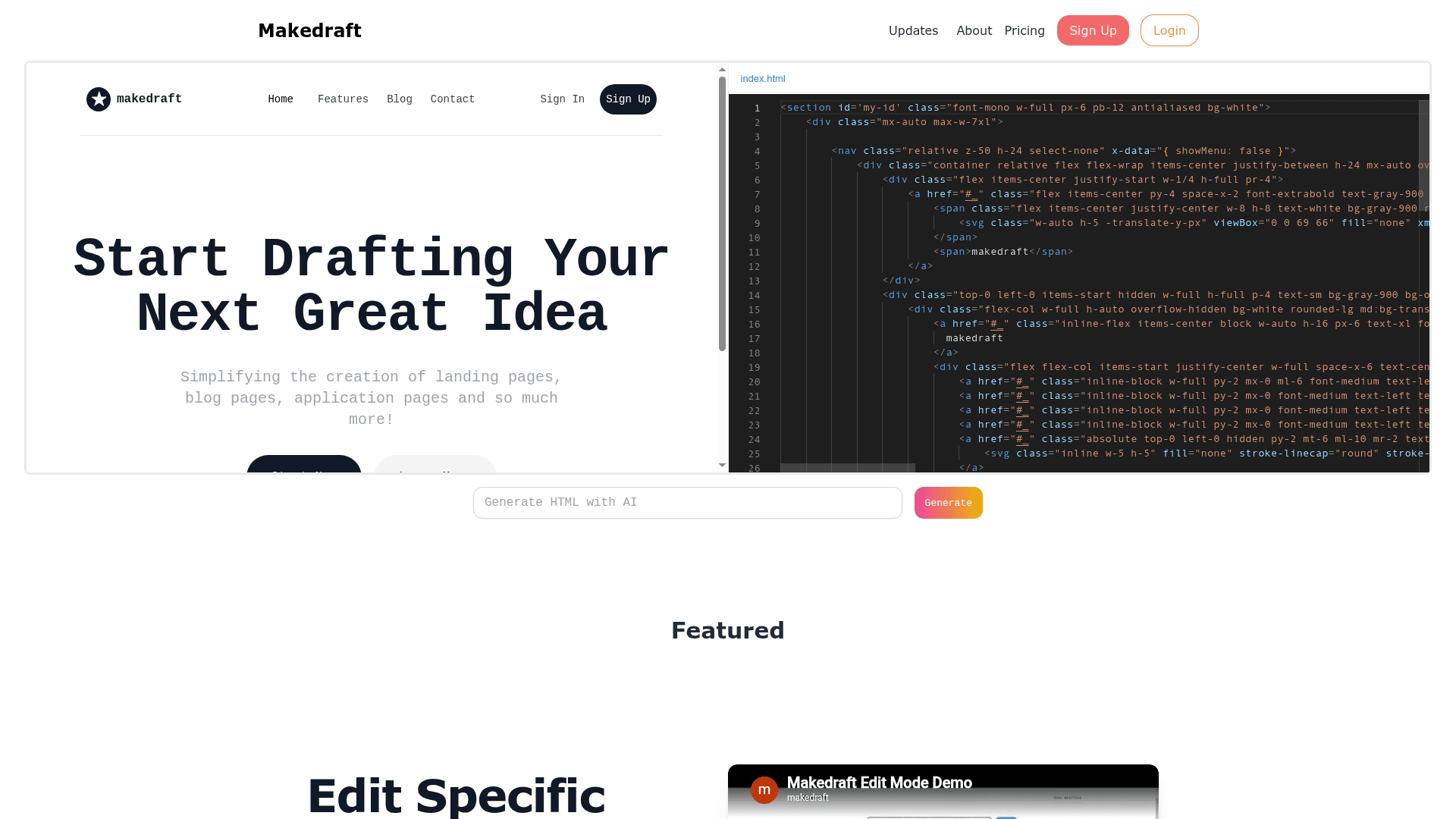 Makedraft - 1