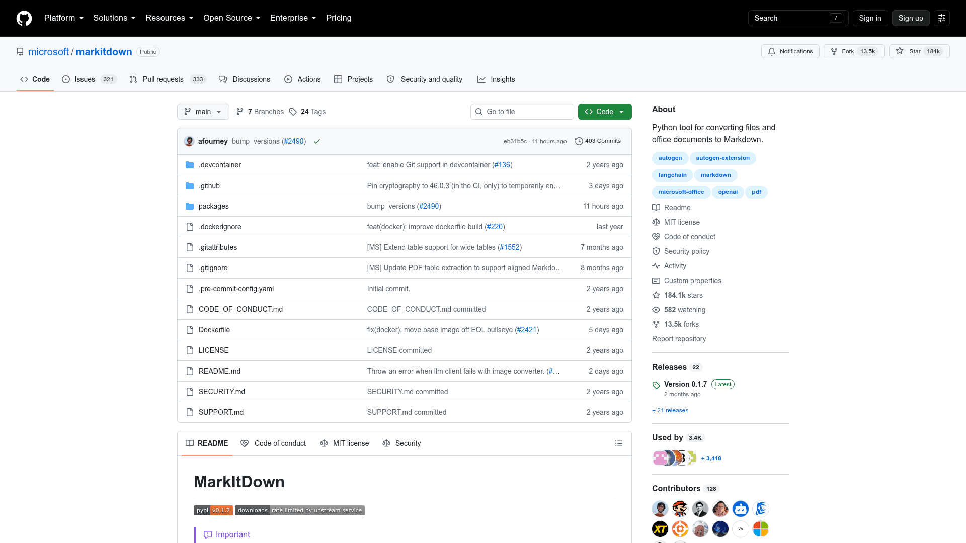 MarkItDown - 1