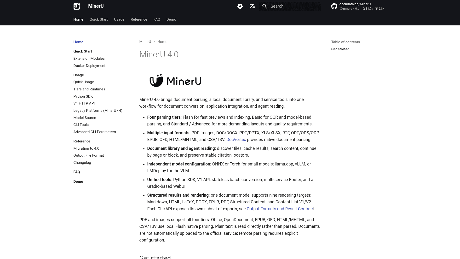 MinerU - 1