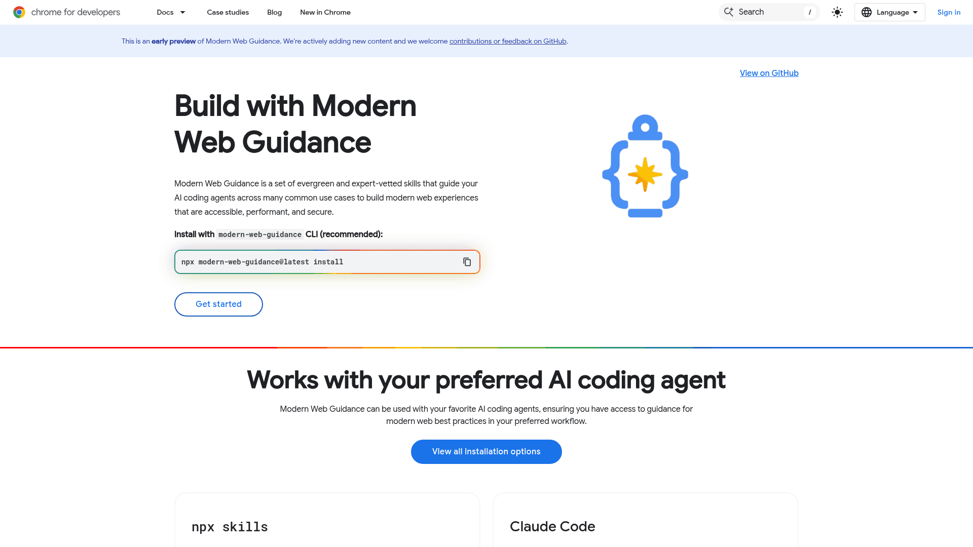 Modern Web Guidance - 1