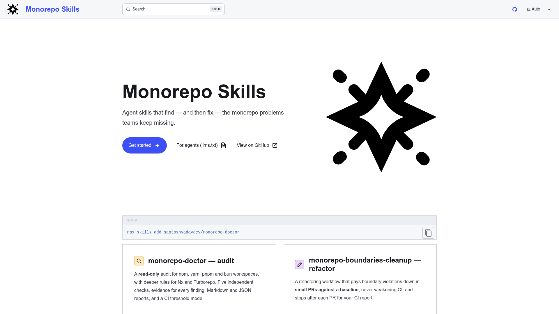 Monorepo Skills - 1