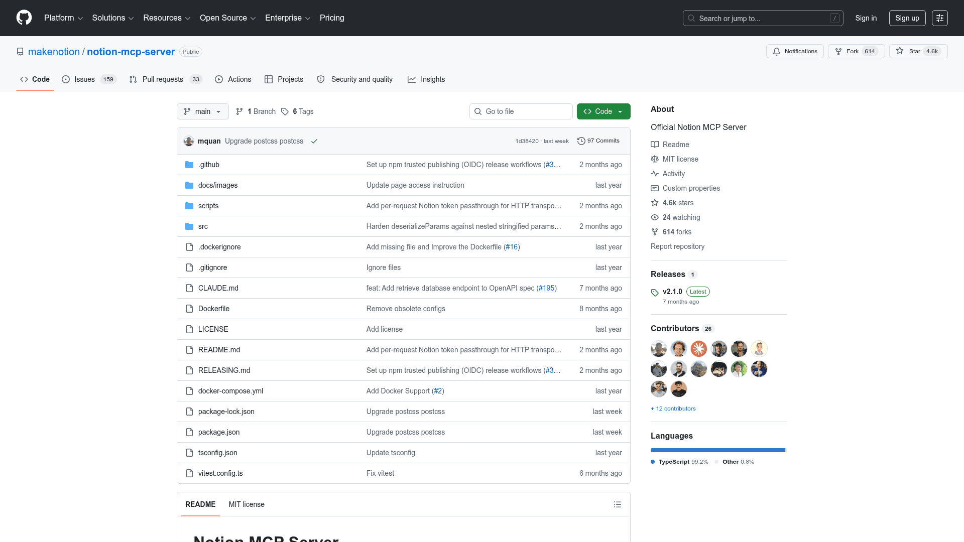Notion MCP Server - 1