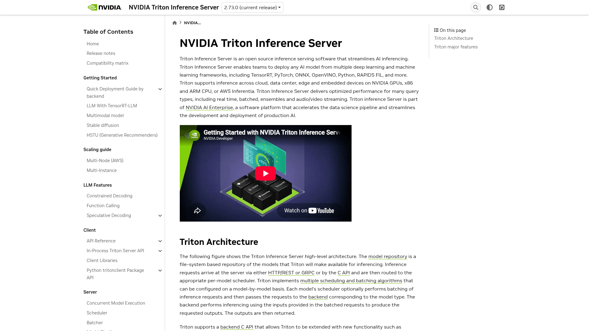 NVIDIA Triton Inference Server - 1