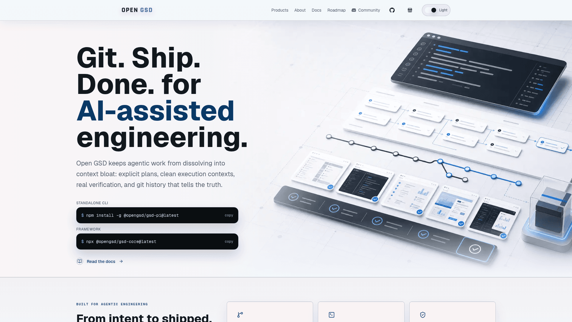 Open GSD (Git Ship Done) - 1