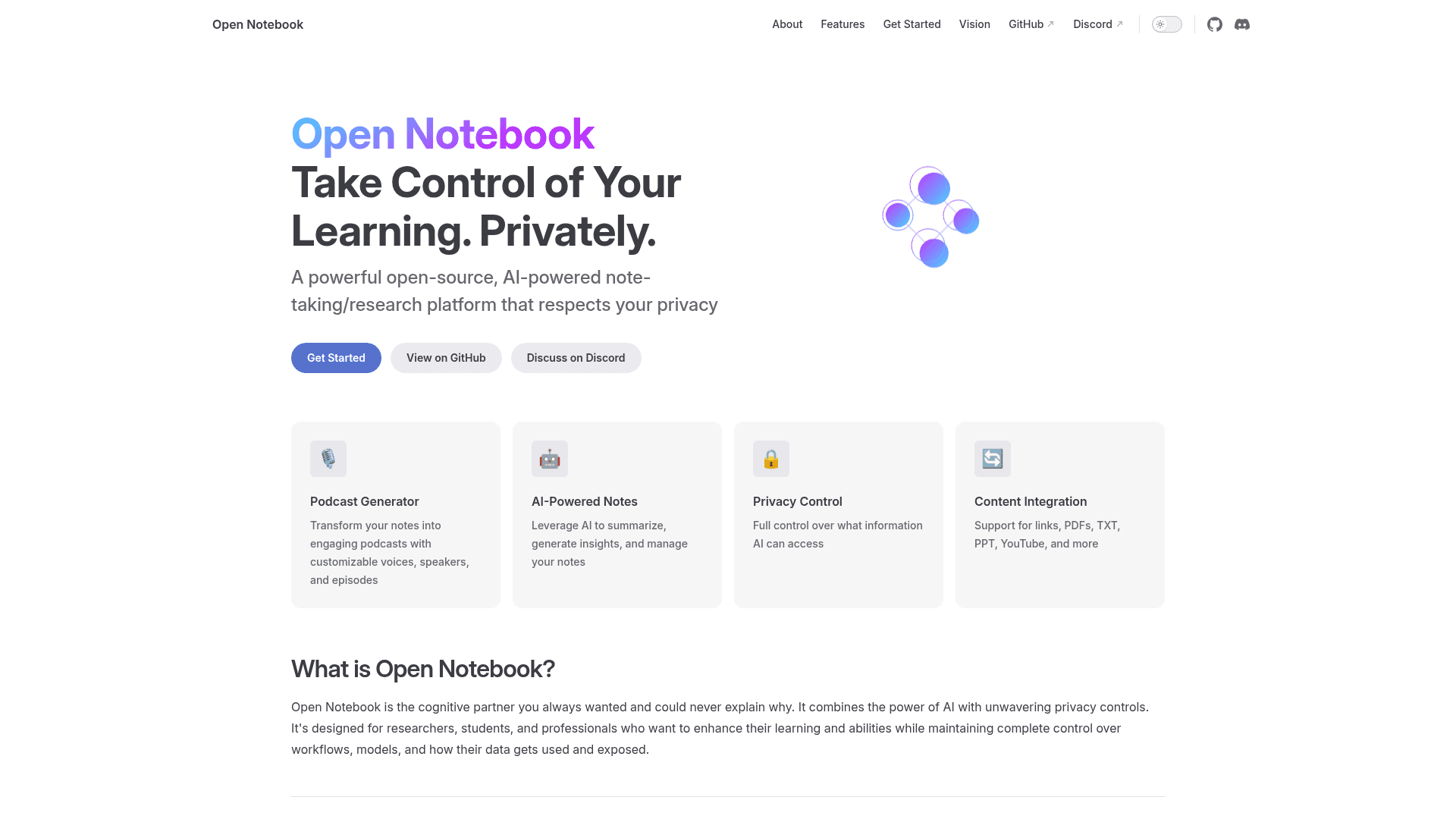 Open Notebook - 1