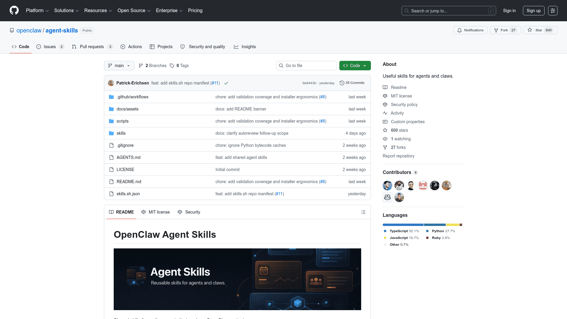 OpenClaw Agent Skills - 1