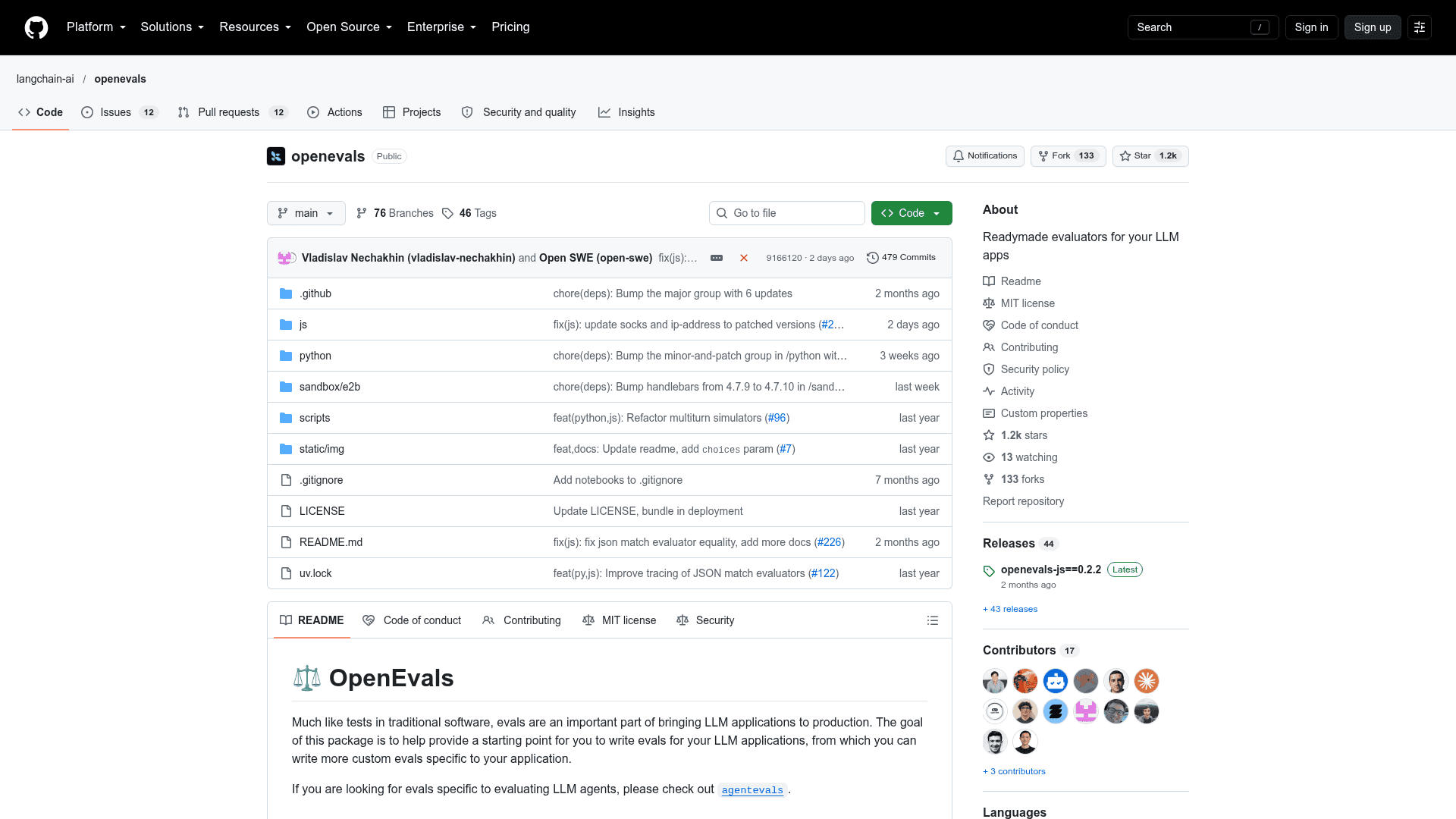 OpenEvals - 1