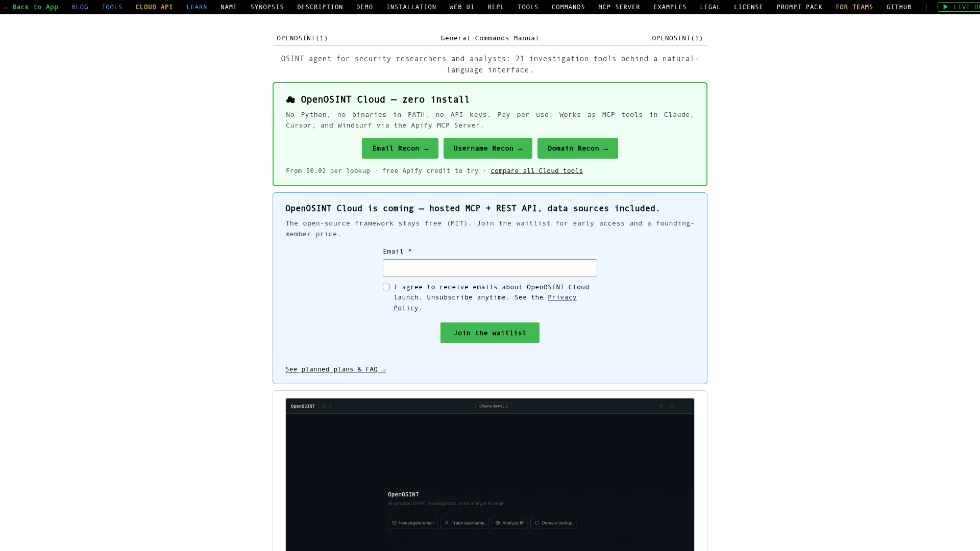 OpenOSINT - 1