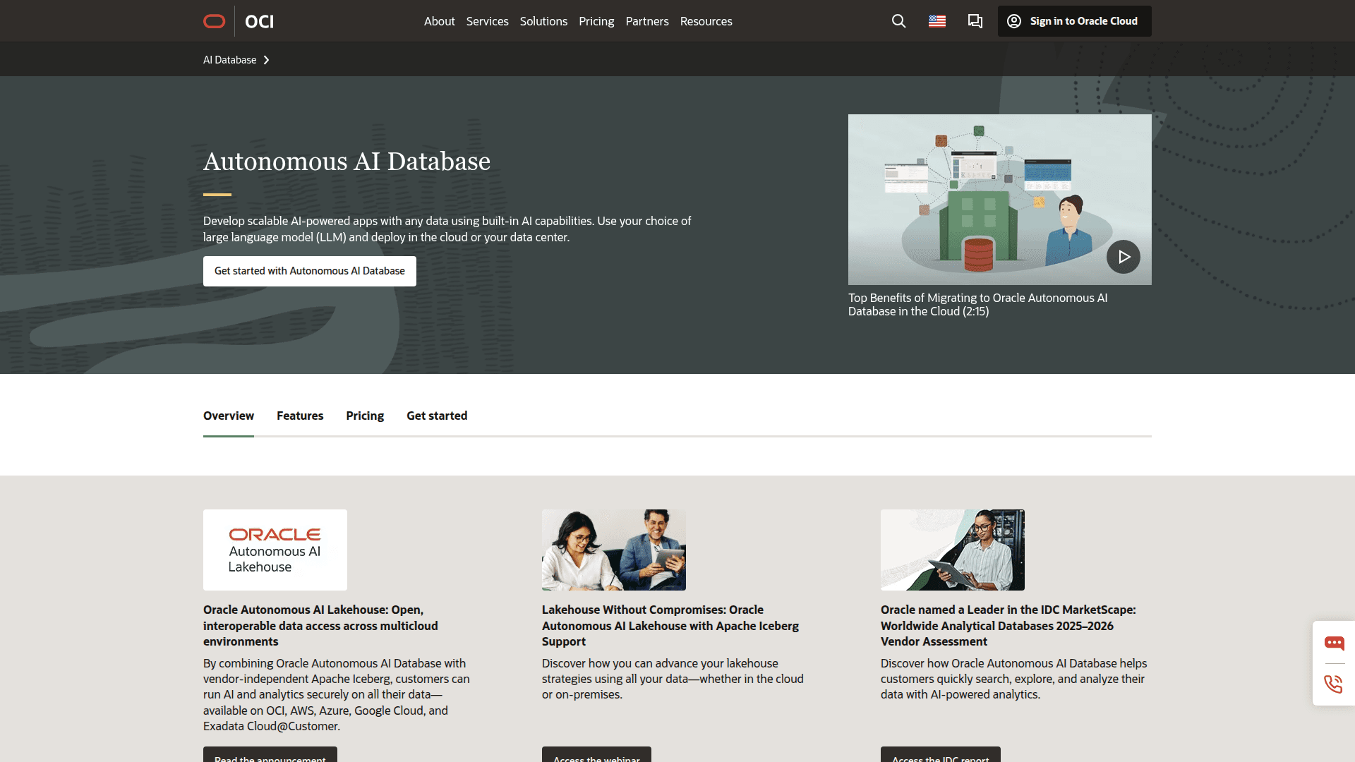 Oracle Autonomous Database