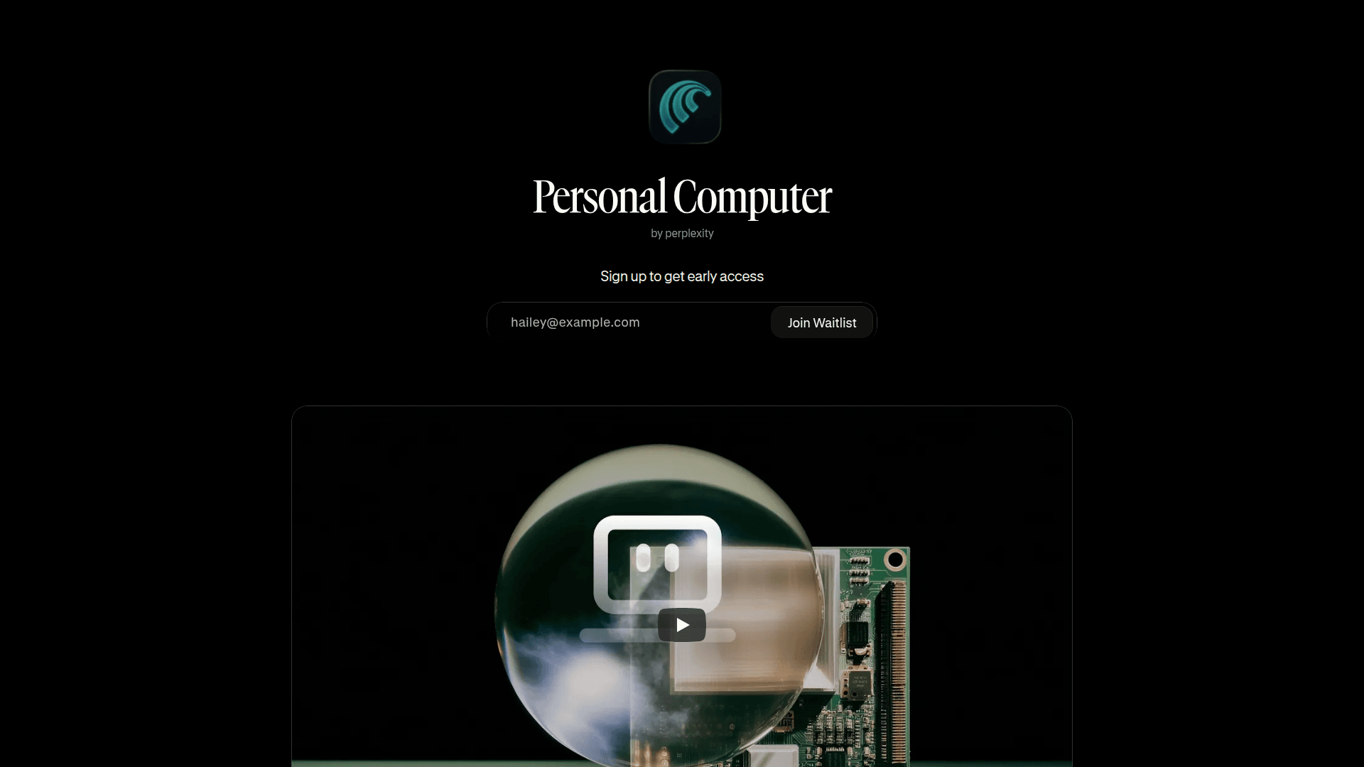 Perplexity Personal Computer - 1