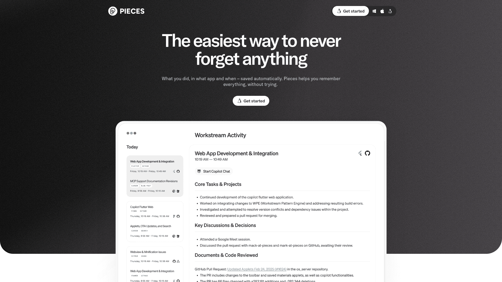 Pieces