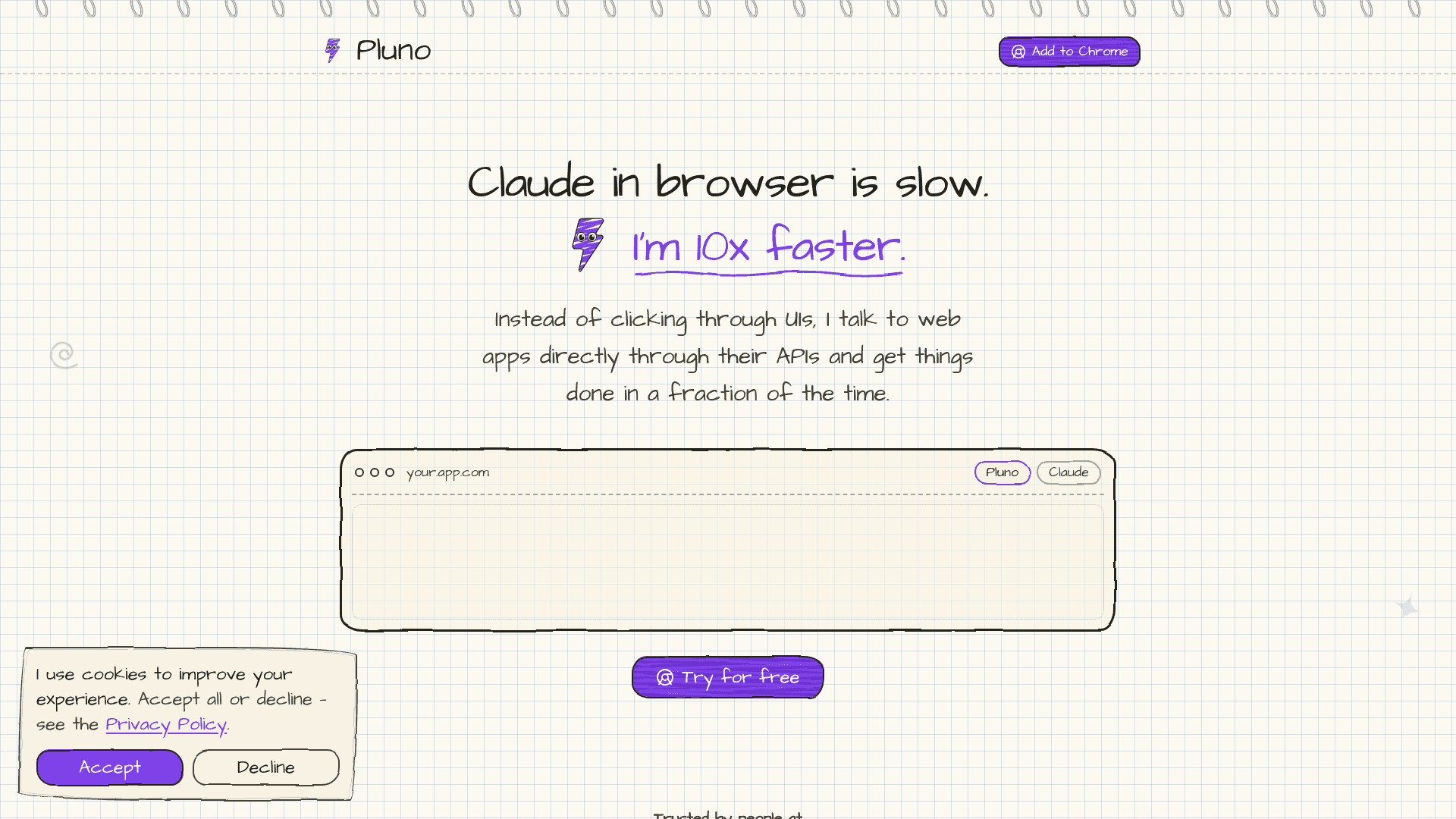 Pluno Browser Agent - 1