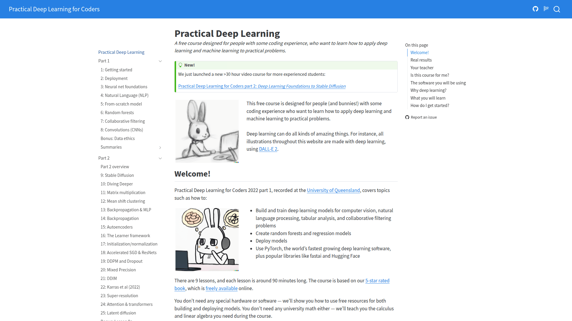 Practical Deep Learning for Coders - 1