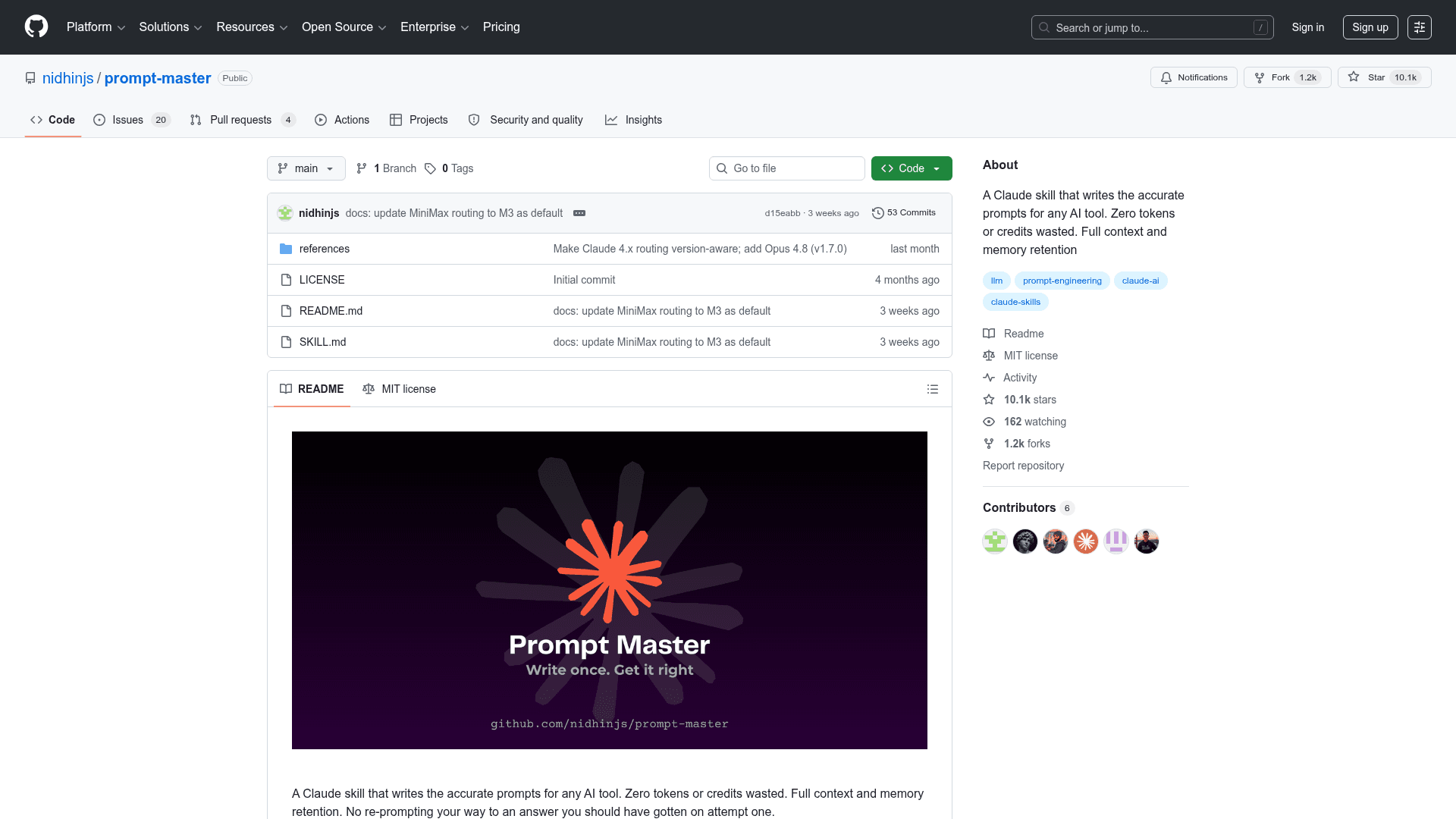 Prompt Master - 1