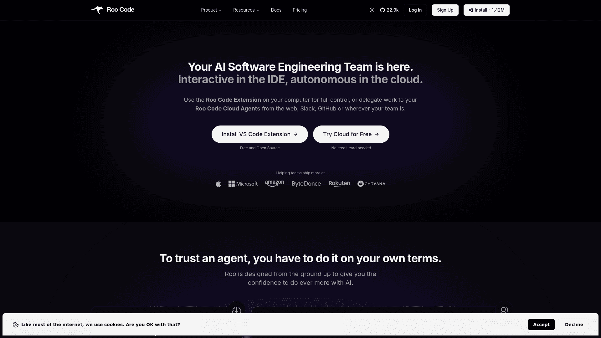 Roo Code screenshot