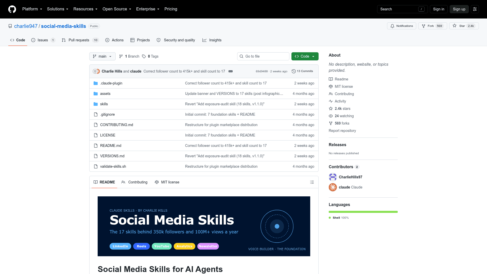 Social Media Skills for AI Agents - 1