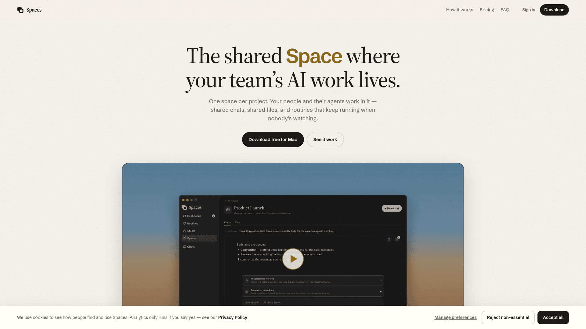 Spaces by EZ-AI - 1