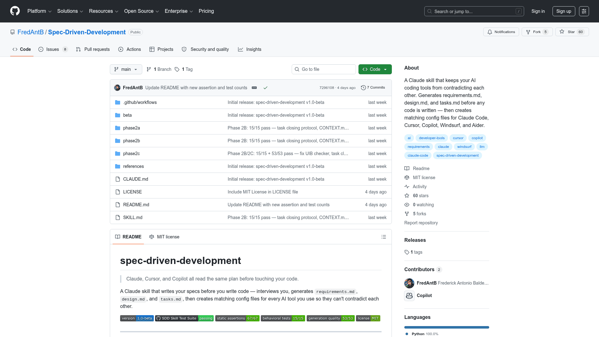 Spec-Driven Development - 1