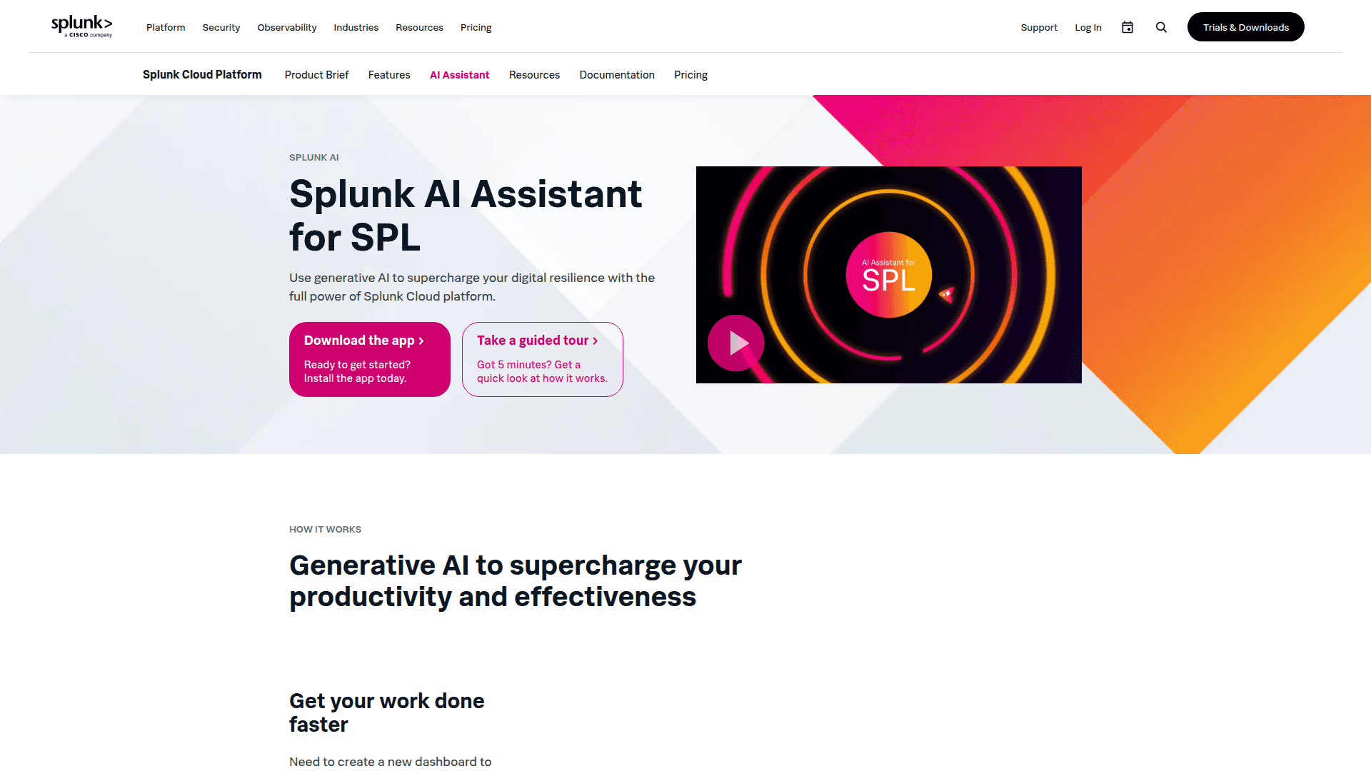 Splunk AI Assistant for SPL