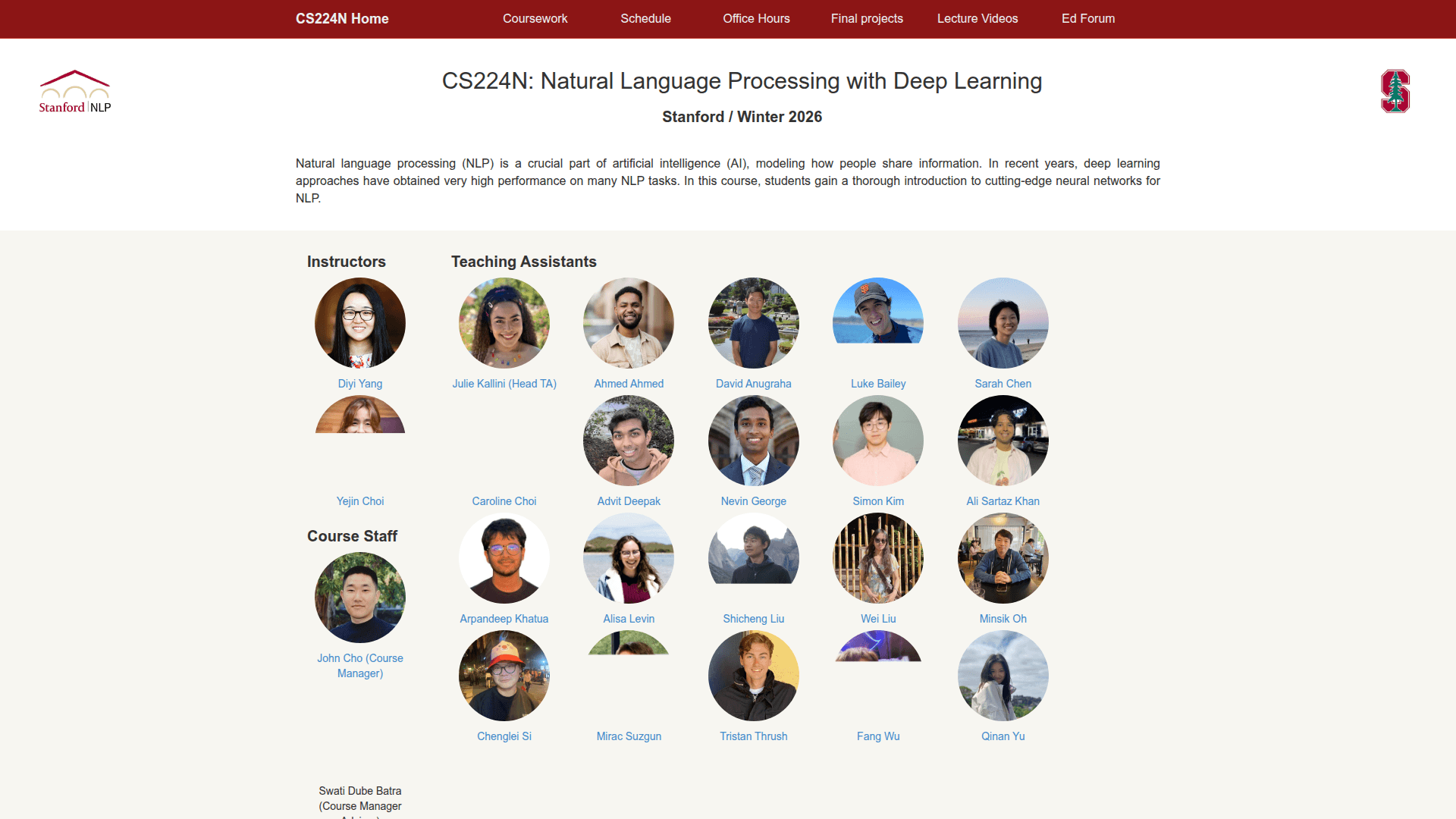 Stanford CS224N: Natural Language Processing with Deep Learning - 1