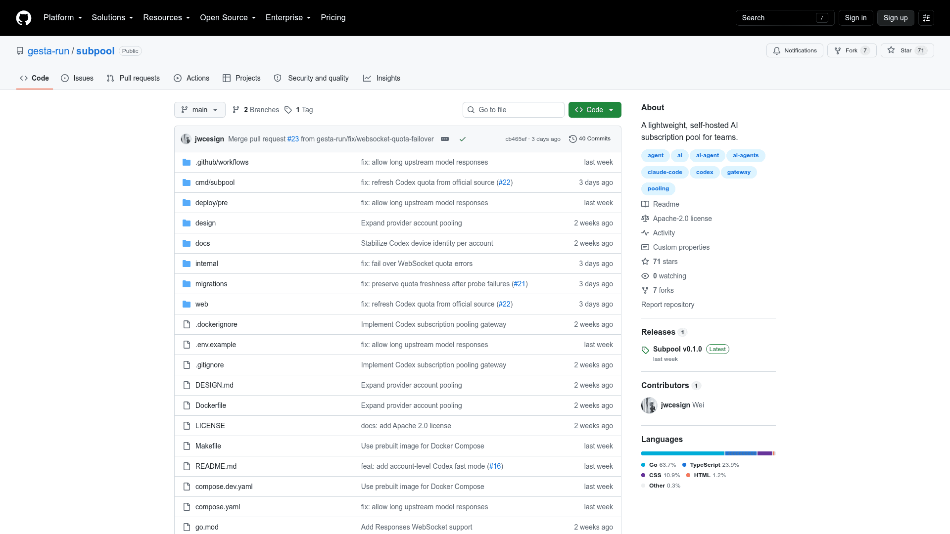 Subpool - 1