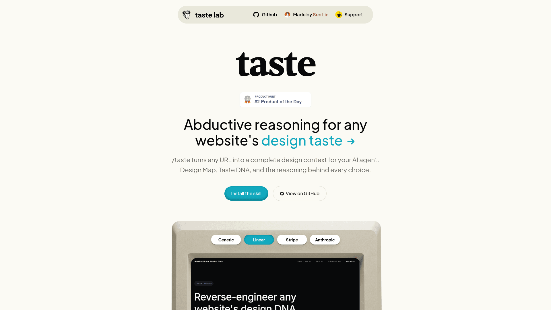 Taste Lab - 1