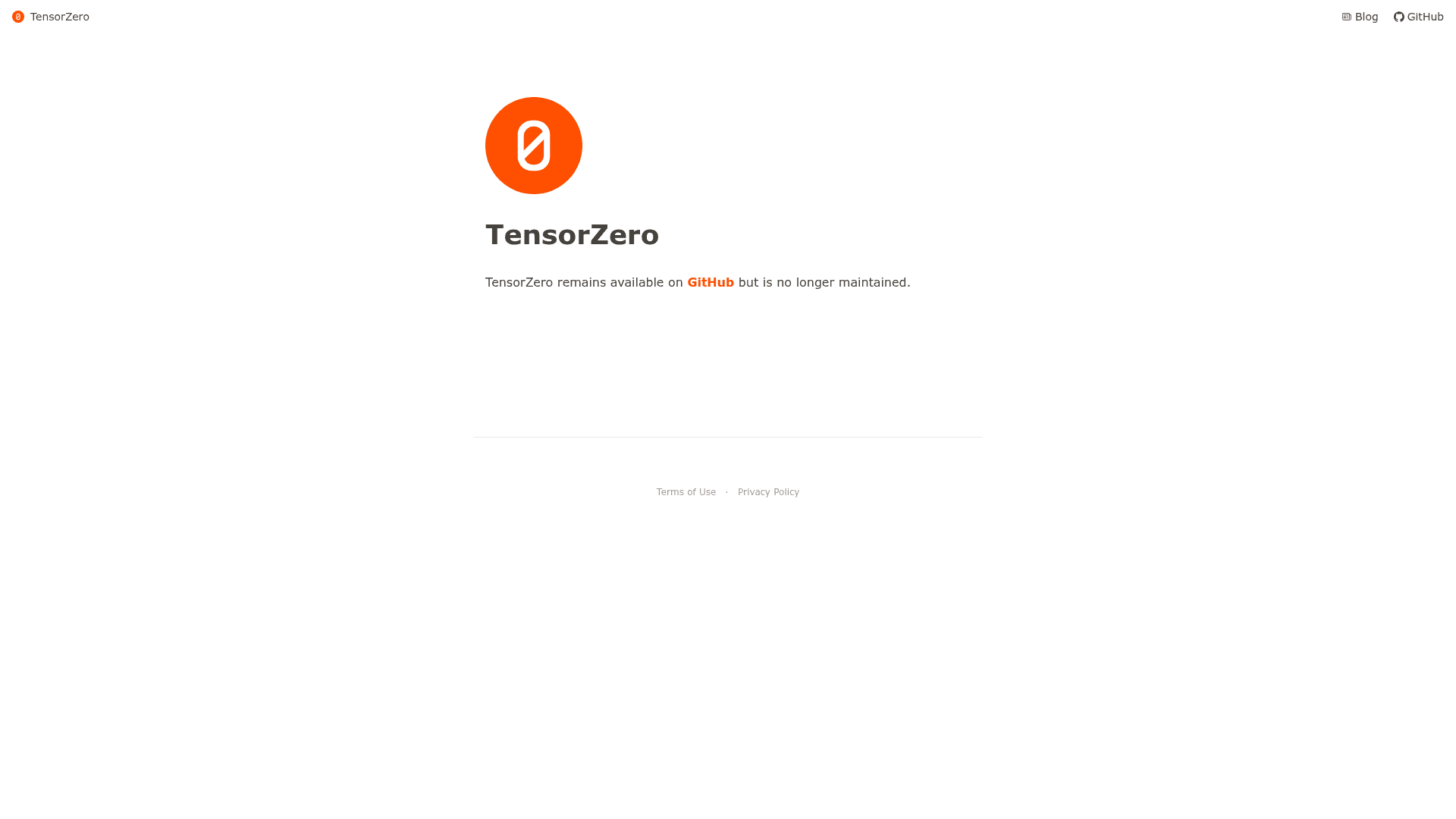 TensorZero - 1
